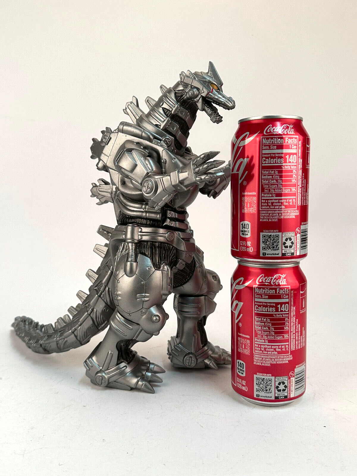 Mechagodzilla Godzilla Machine Dragon Silver Master 12