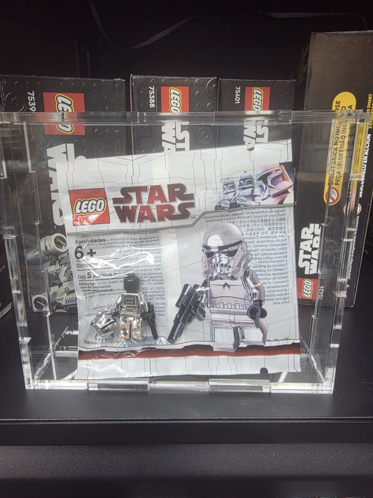 Lego RARE Chrome Stormtroopers Star Wars Minifigure 2853590 NEW Sealed Lego RARE Chrome Stormtroopers Star Wars Minifigure 2853590 NEW Sealed