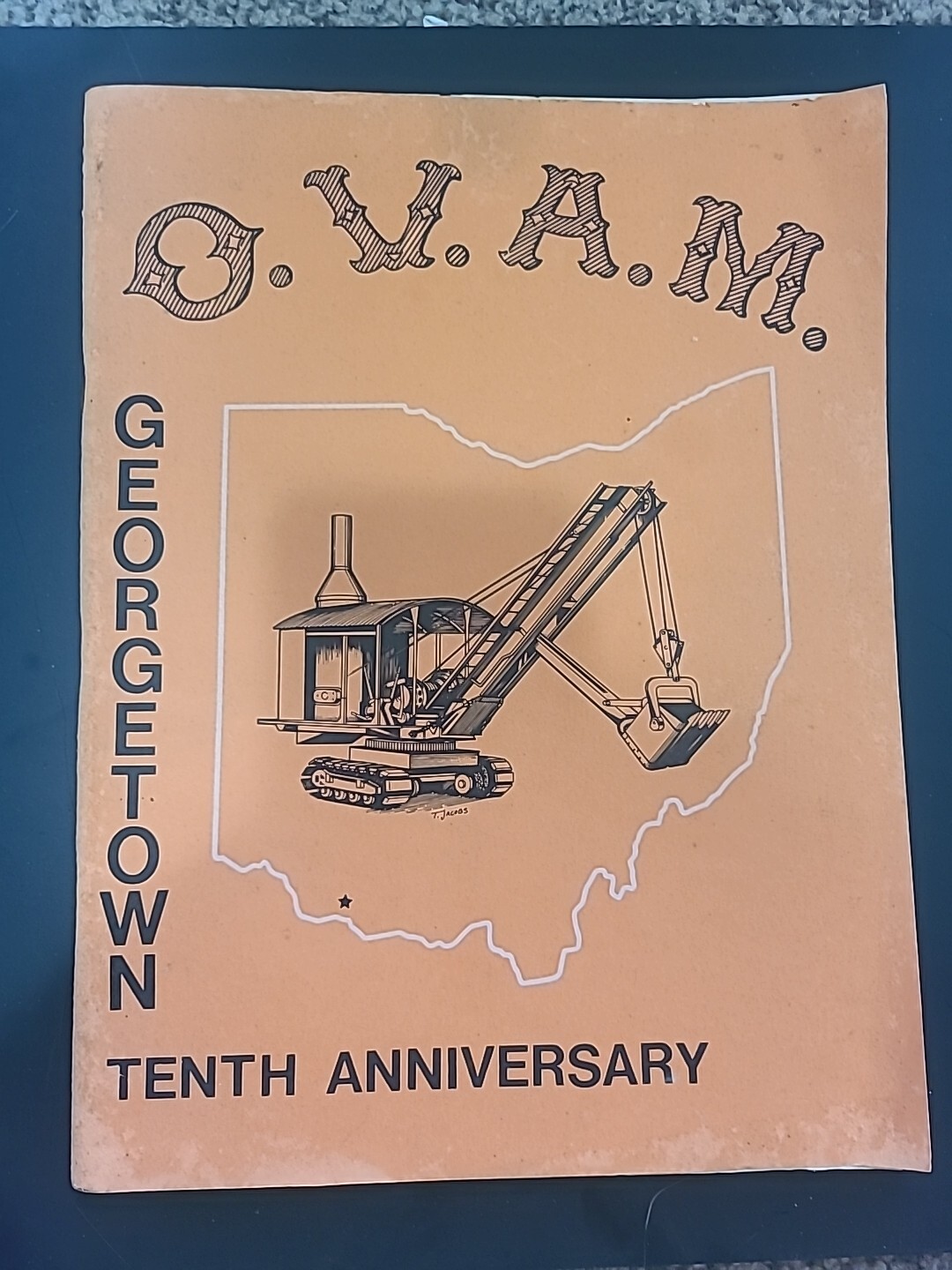 O.V.A.M. Georgetown Ohio Valley Antique Machinery 1980 10th Anniversary PB Rare O.V.A.M. Georgetown Ohio Valley Antique Machinery 1980 10th Anniversary PB Rare