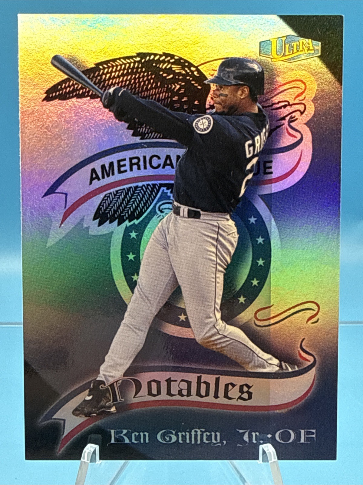 1998 Fleer Ultra Notables Ken Griffey Jr #2 Seattle Mariners 1998 Fleer Ultra Notables Ken Griffey Jr #2 Seattle Mariners
