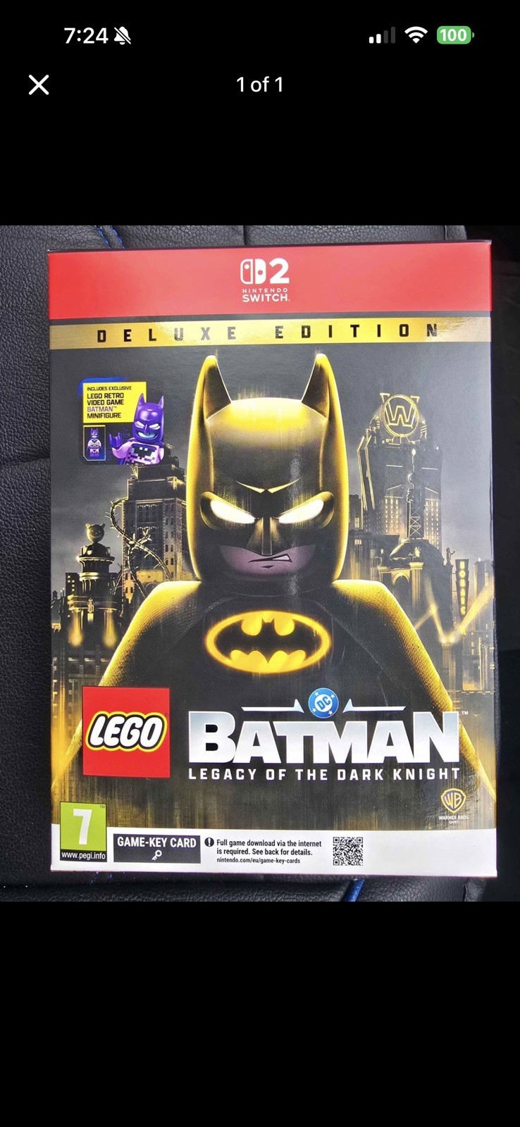 LEGO Batman Legacy of the Dark Knight Deluxe Edition Switch 2 (NO MINIFIGURE) LEGO Batman Legacy of the Dark Knight Deluxe Edition Switch 2 (NO MINIFIGURE)