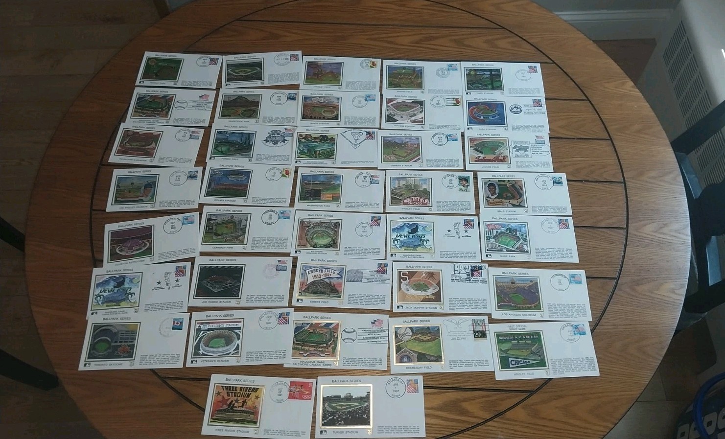 MLB Baseball Stadiums Ballpark Series FDC Covers Zaso Lot Of 37 Ebbets Field Etc