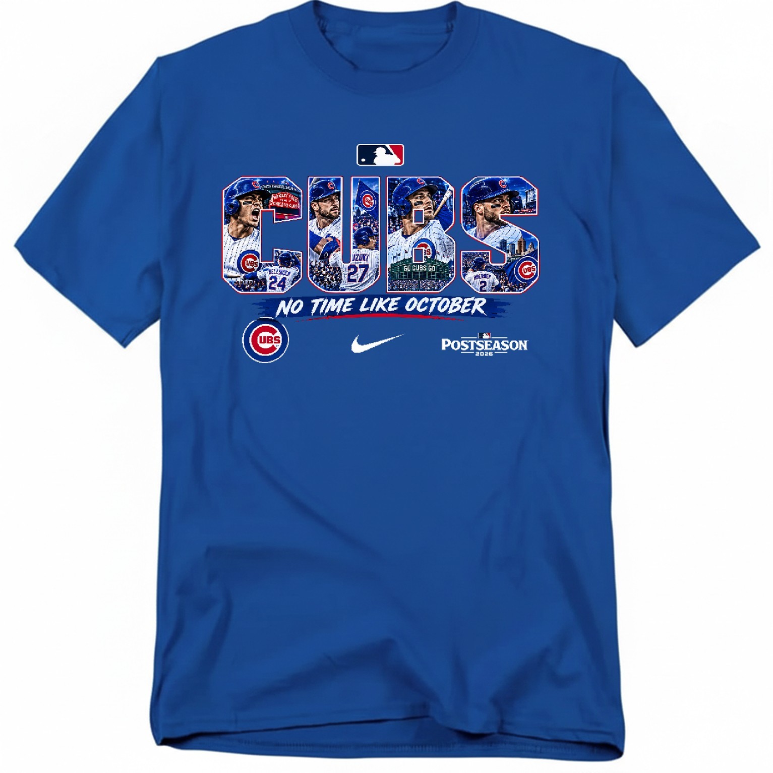 Chicago Cubs 2026 Postseason Collection Legend T-Shirt Chicago Cubs 2026 Postseason Collection Legend T-Shirt