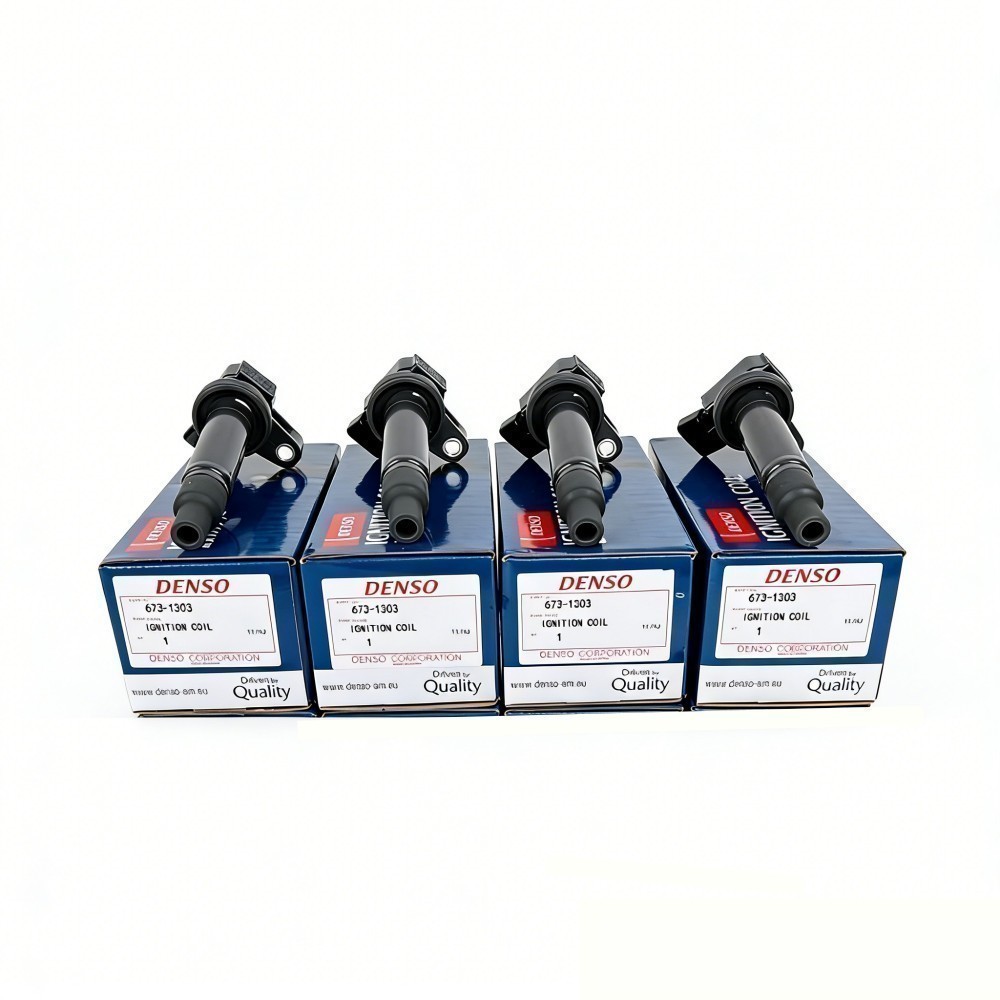 4pcs Denso Ignition Coil 673-1303 Toyota 4.7L V8 Tundra Sequoia 4Runner Lexus US