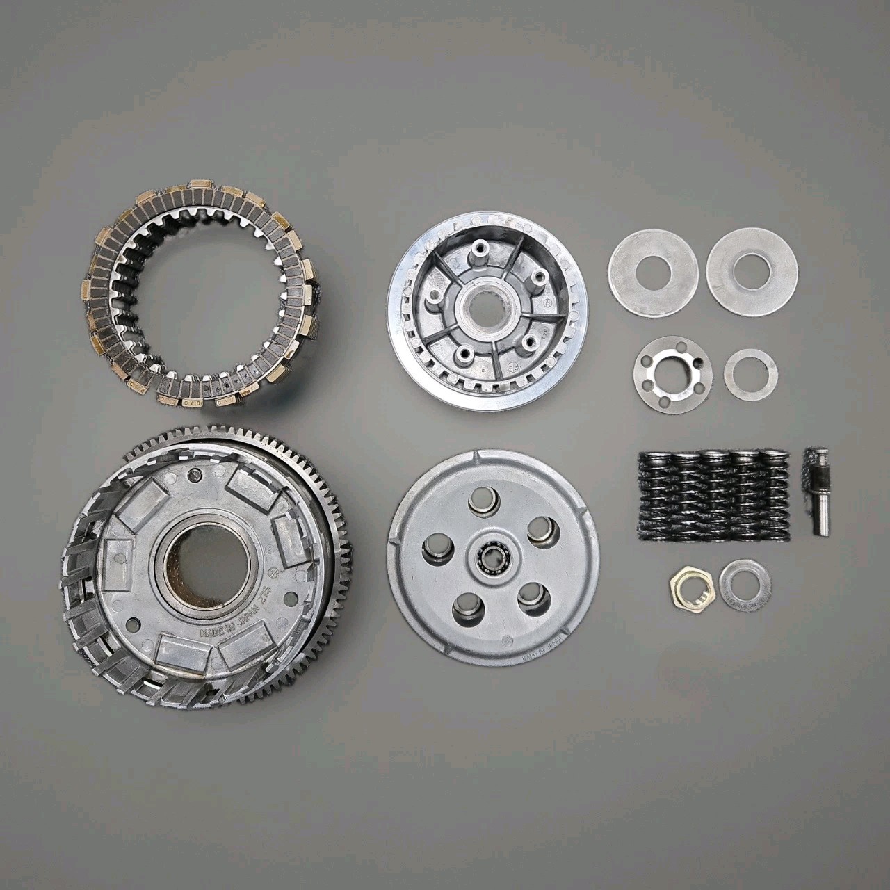 1993-2005 Kawasaki Ninja ZX-6 ZX600 ZZR600 OEM Complete Clutch Assembly 1993-2005 Kawasaki Ninja ZX-6 ZX600 ZZR600 OEM Complete Clutch Assembly