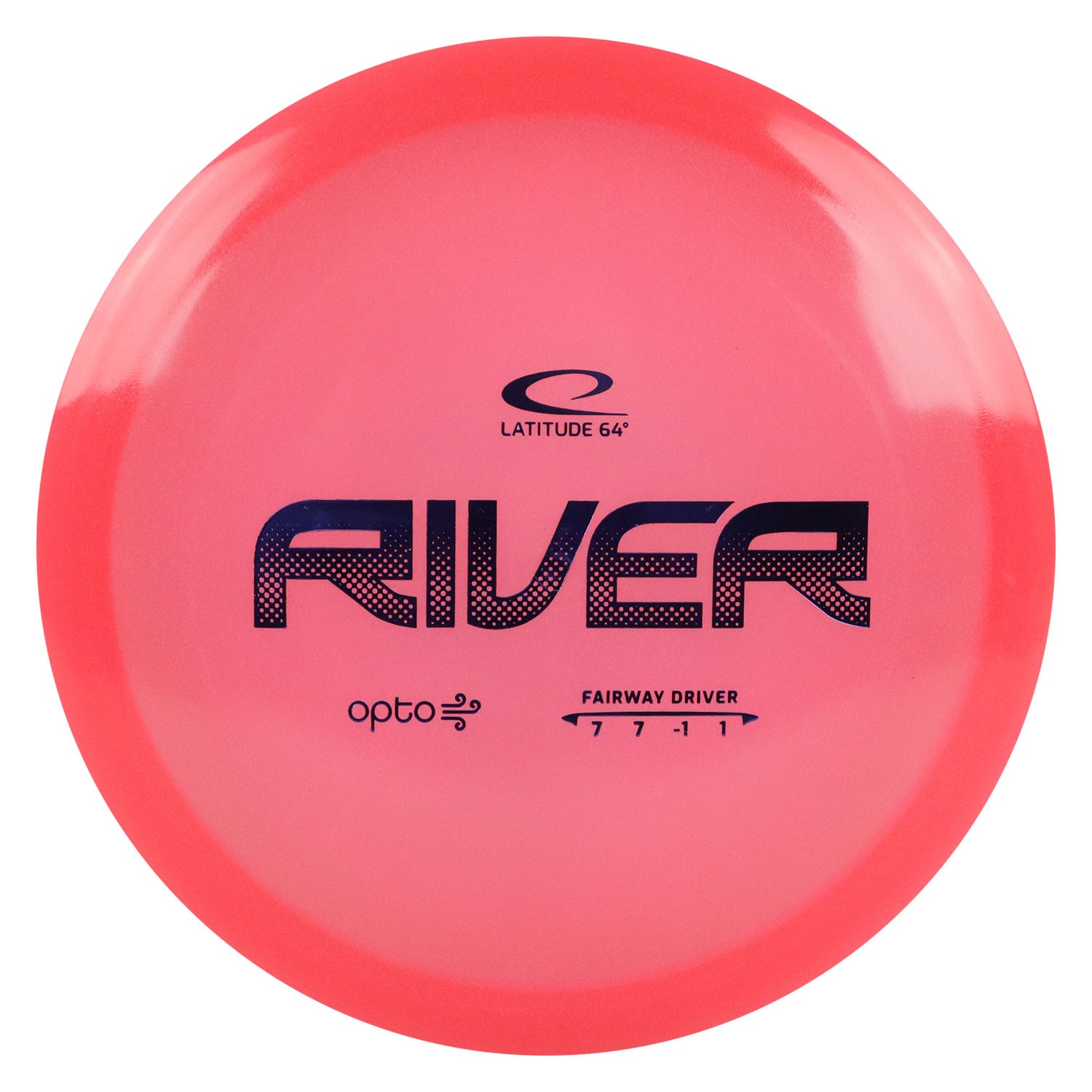 Latitude 64 Disc Golf Opto Air River Fairway Driver 7/7/-1/1 - Chosse Exact Disc Latitude 64 Disc Golf Opto Air River Fairway Driver 7/7/-1/1 - Chosse Exact Disc