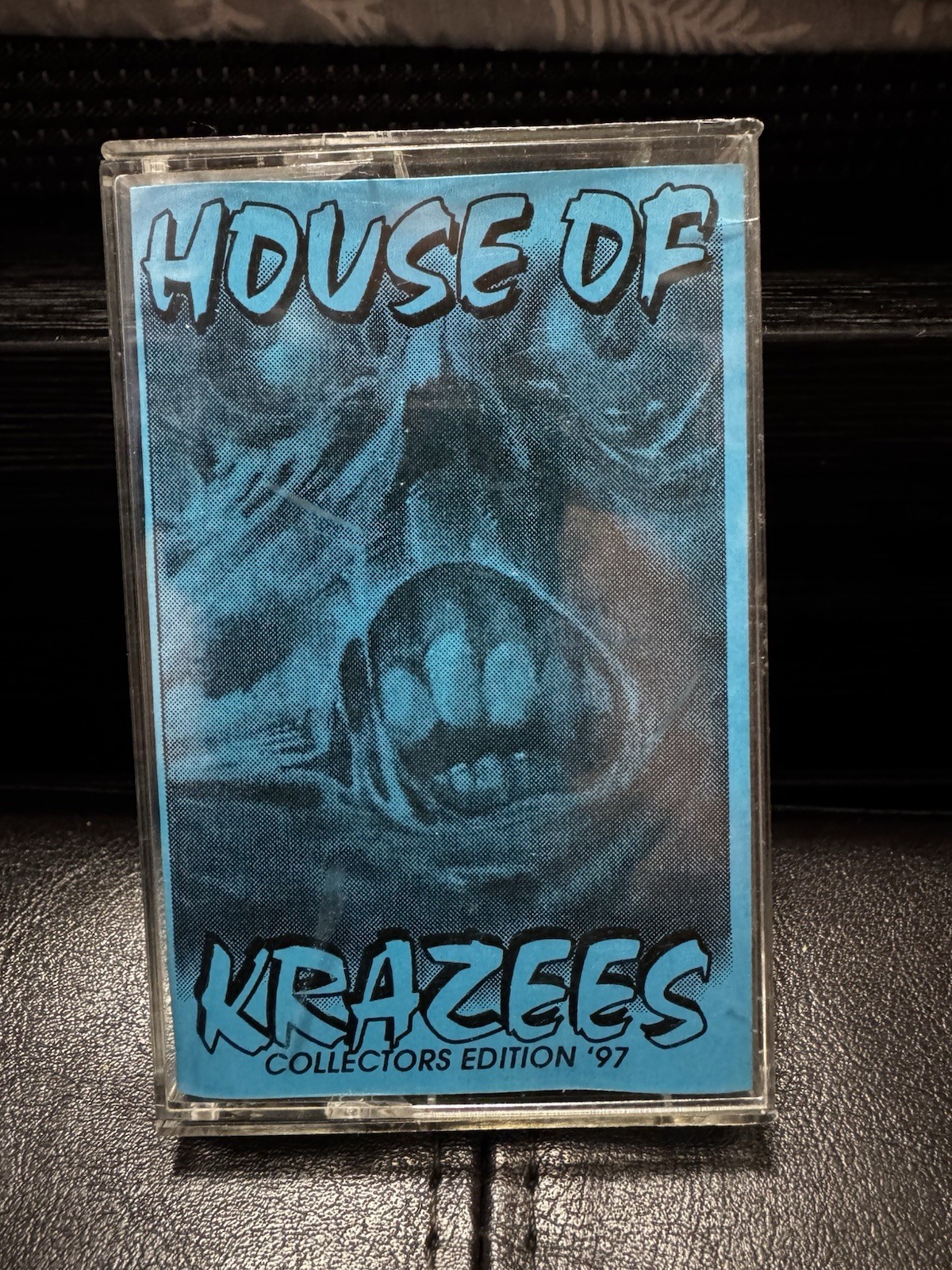House of Krazees Collectors Edition Blue Cassette Tape 1997 HOK Twiztid rare House of Krazees Collectors Edition Blue Cassette Tape 1997 HOK Twiztid rare