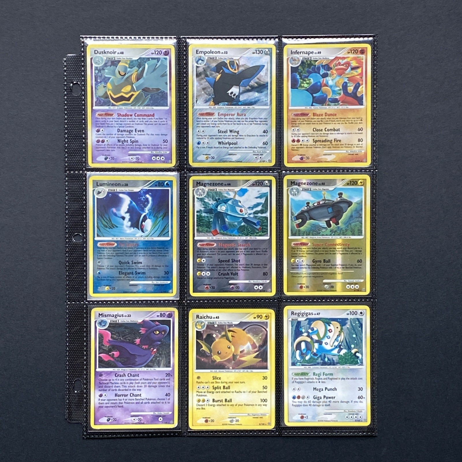 Pokémon TCG - Complete Set DP Stormfront 1-100 Set - Including lvl X Pokémon TCG - Complete Set DP Stormfront 1-100 Set - Including lvl X
