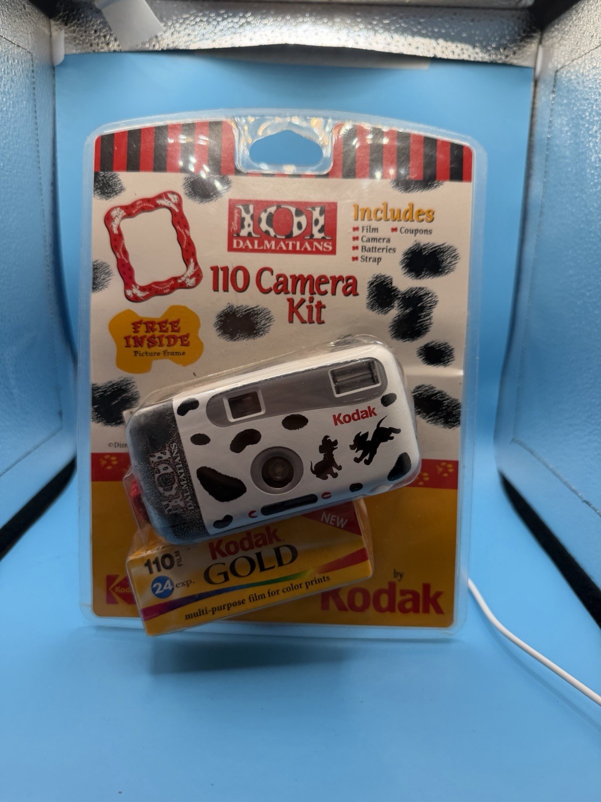 Vintage Kodak 101 Dalmatians 110 Camera Kit Disney Sealed w/ Film NOS 1997 Vintage Kodak 101 Dalmatians 110 Camera Kit Disney Sealed w/ Film NOS 1997