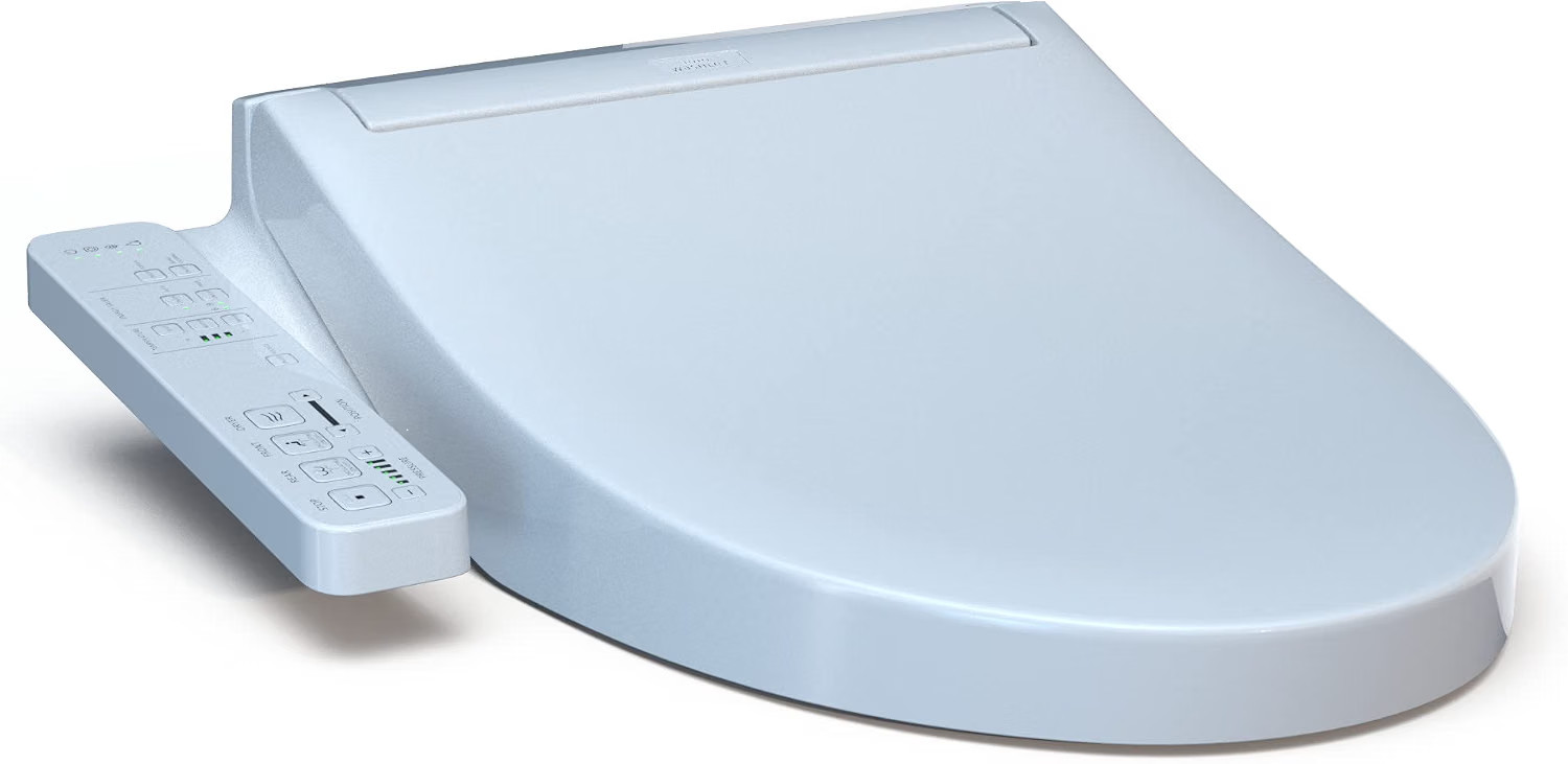 TOTO SW3024#01 Washlet KC2 Bidet Elongated Seat (Cotton White) 