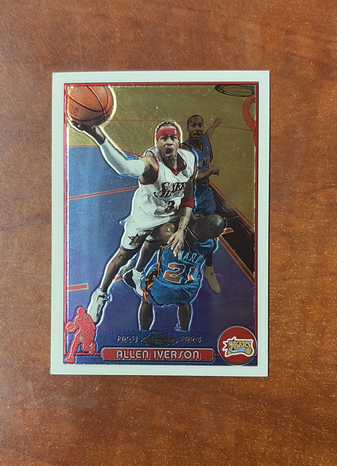 2003-04 Topps Chrome - Allen Iverson #3