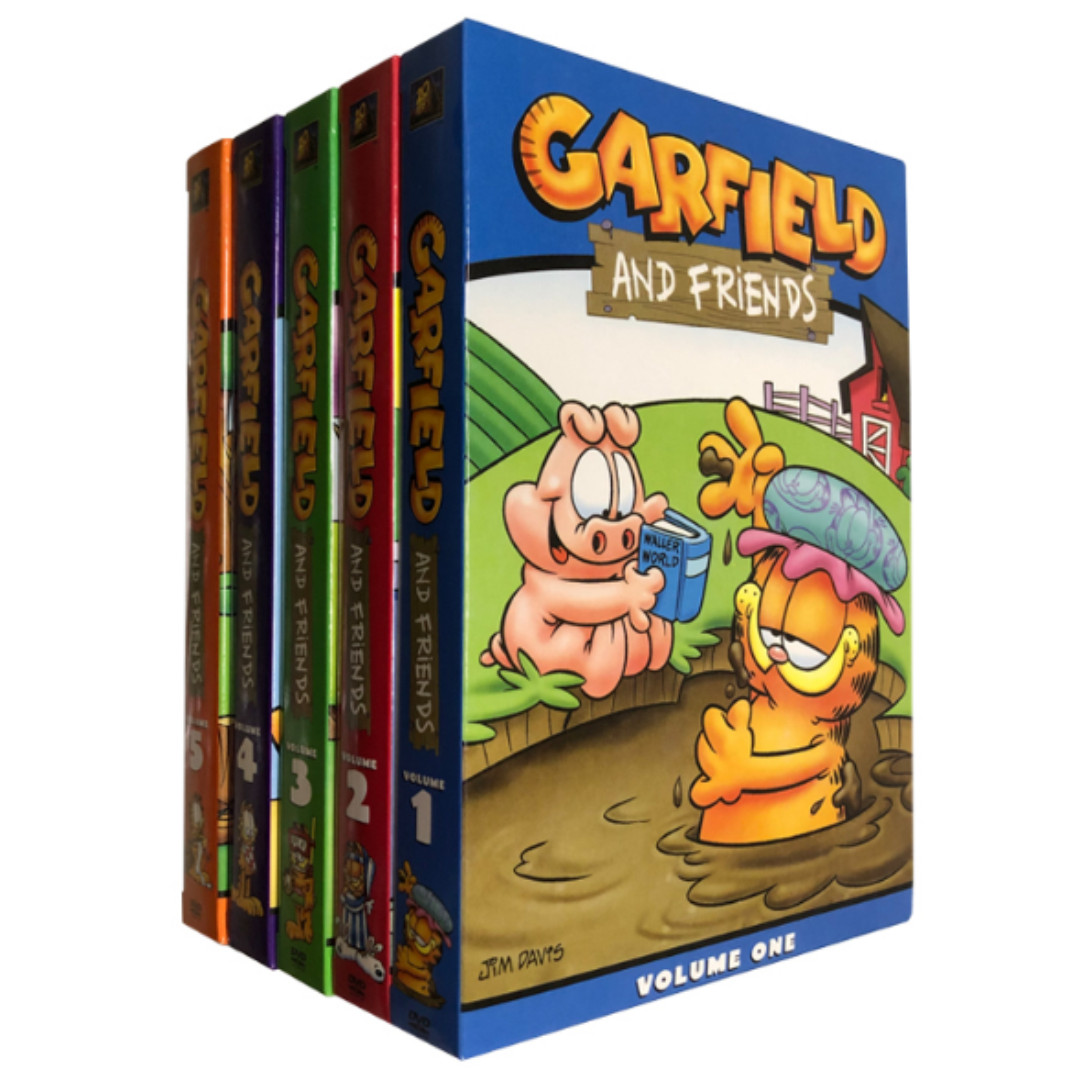 GARFIELD AND FRIENDS the Complete Series DVD Volume 1-5 Season 1,2,3,4,5 US GARFIELD AND FRIENDS the Complete Series DVD Volume 1-5 Season 1,2,3,4,5 US