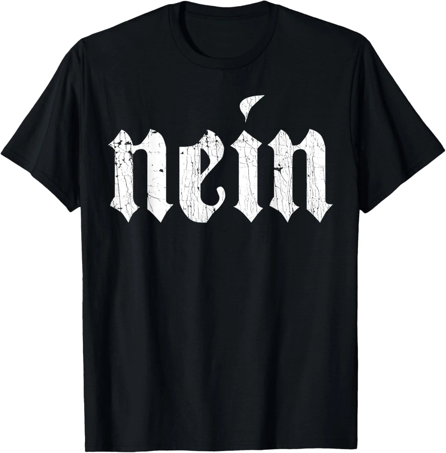 Nein German Saying No Funny Deutschland Vintage Unisex T-Shirt