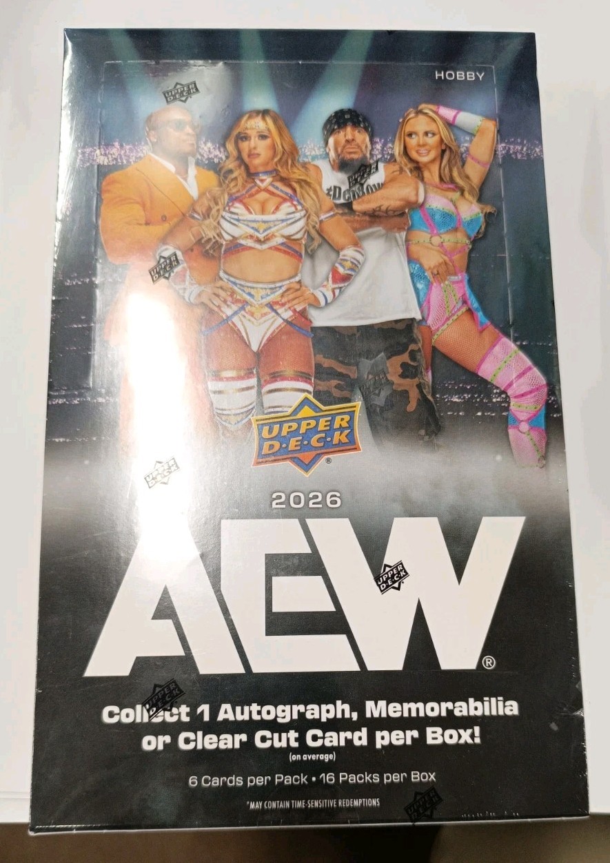  2026 Upper Deck AEW Wrestling Hobby Box