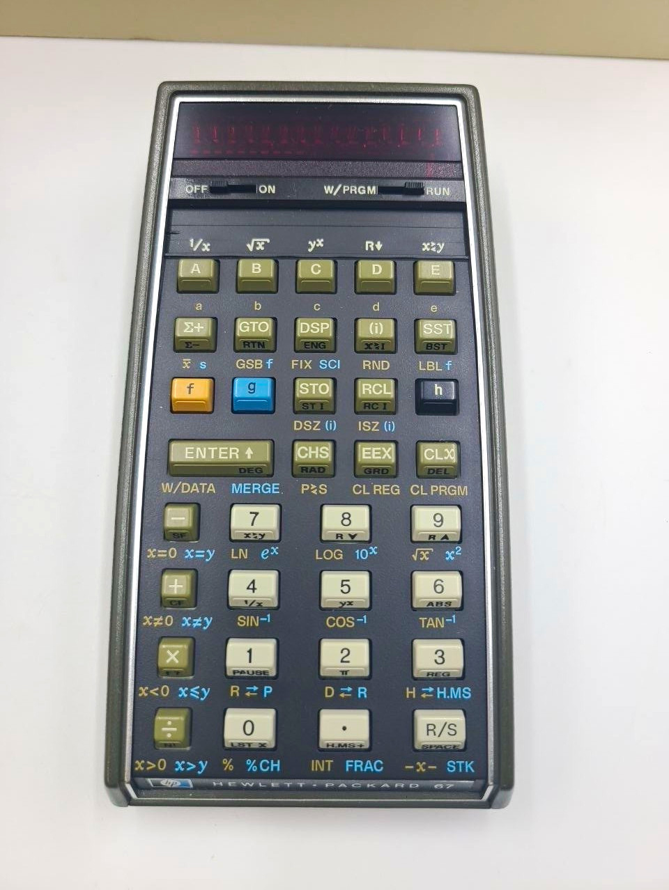 Vintage Hewlett-Packard HP-67 Programmable Calculator- Complete In Box (CIB) Set Vintage Hewlett-Packard HP-67 Programmable Calculator- Complete In Box (CIB) Set