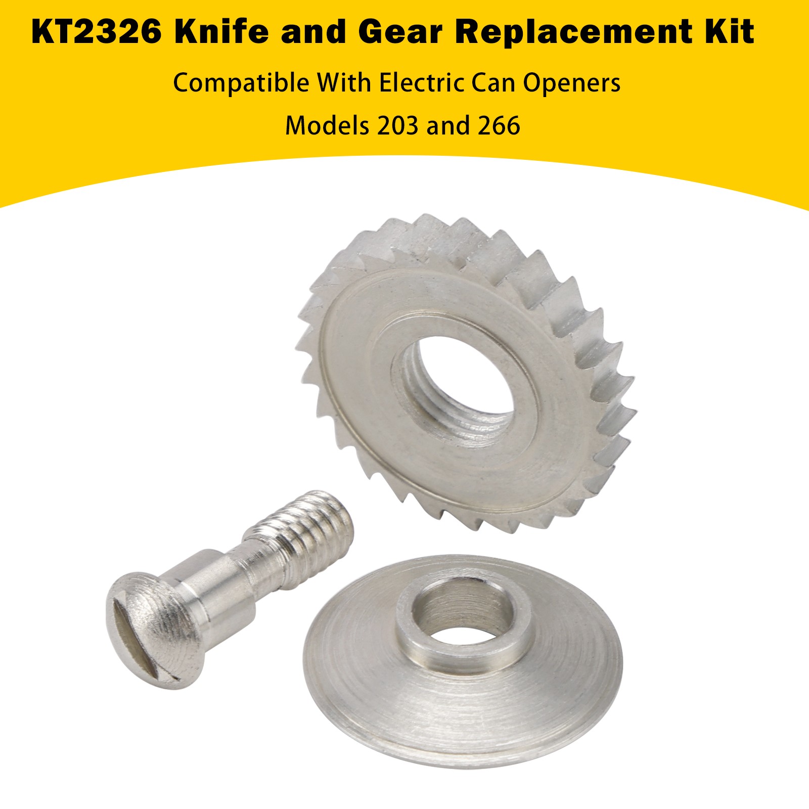 KT2326 Replacement Knife Gear Kits Compatible With 203&266 Electric Can Openers`