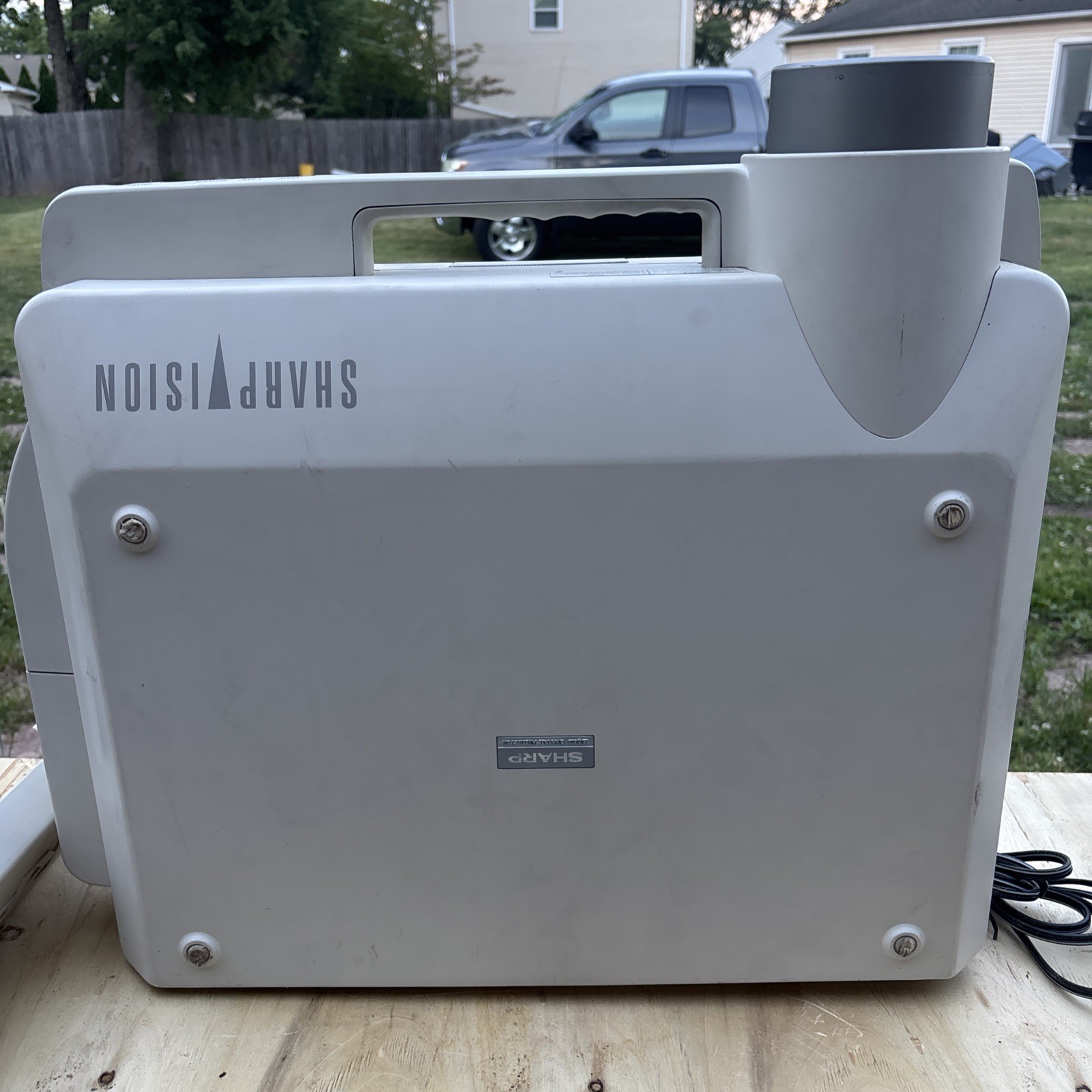 Vintage Sharp Vision LCD Projector XV-S96U MCM Vintage Sharp Vision LCD Projector XV-S96U MCM