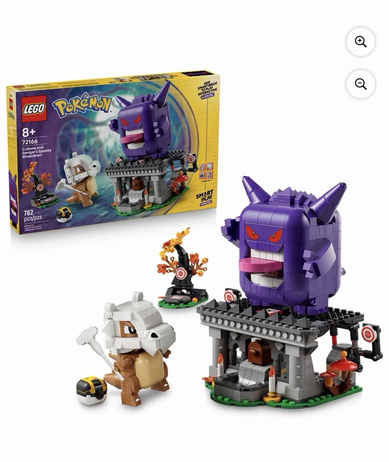 LEGO Pokémon SMART Play Cubone & Gengar's Spooky Showdown 72166 FAST 