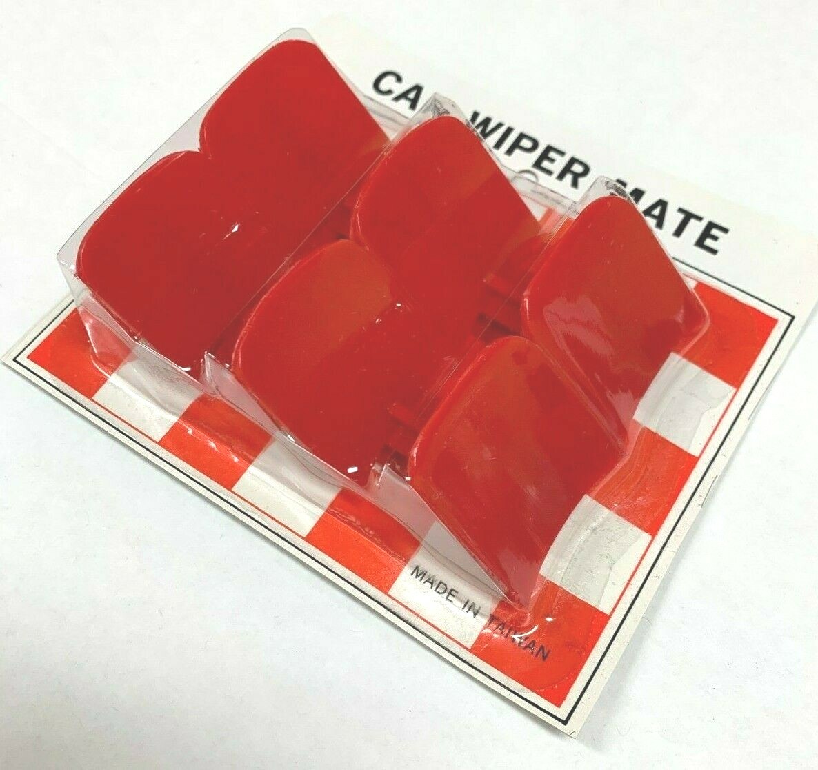 RED VINTAGE WINDSHIELD WIPER SPOILER AID STYLING TUNE UP CM-13 R RED VINTAGE WINDSHIELD WIPER SPOILER AID STYLING TUNE UP CM-13 R