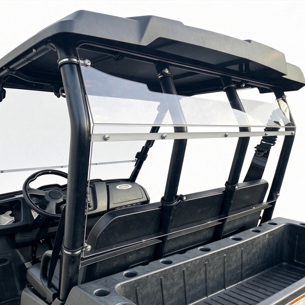 For Polaris Ranger Midsize 400 500 570 800 EV Rear Windshield Window Dust Panel For Polaris Ranger Midsize 400 500 570 800 EV Rear Windshield Window Dust Panel