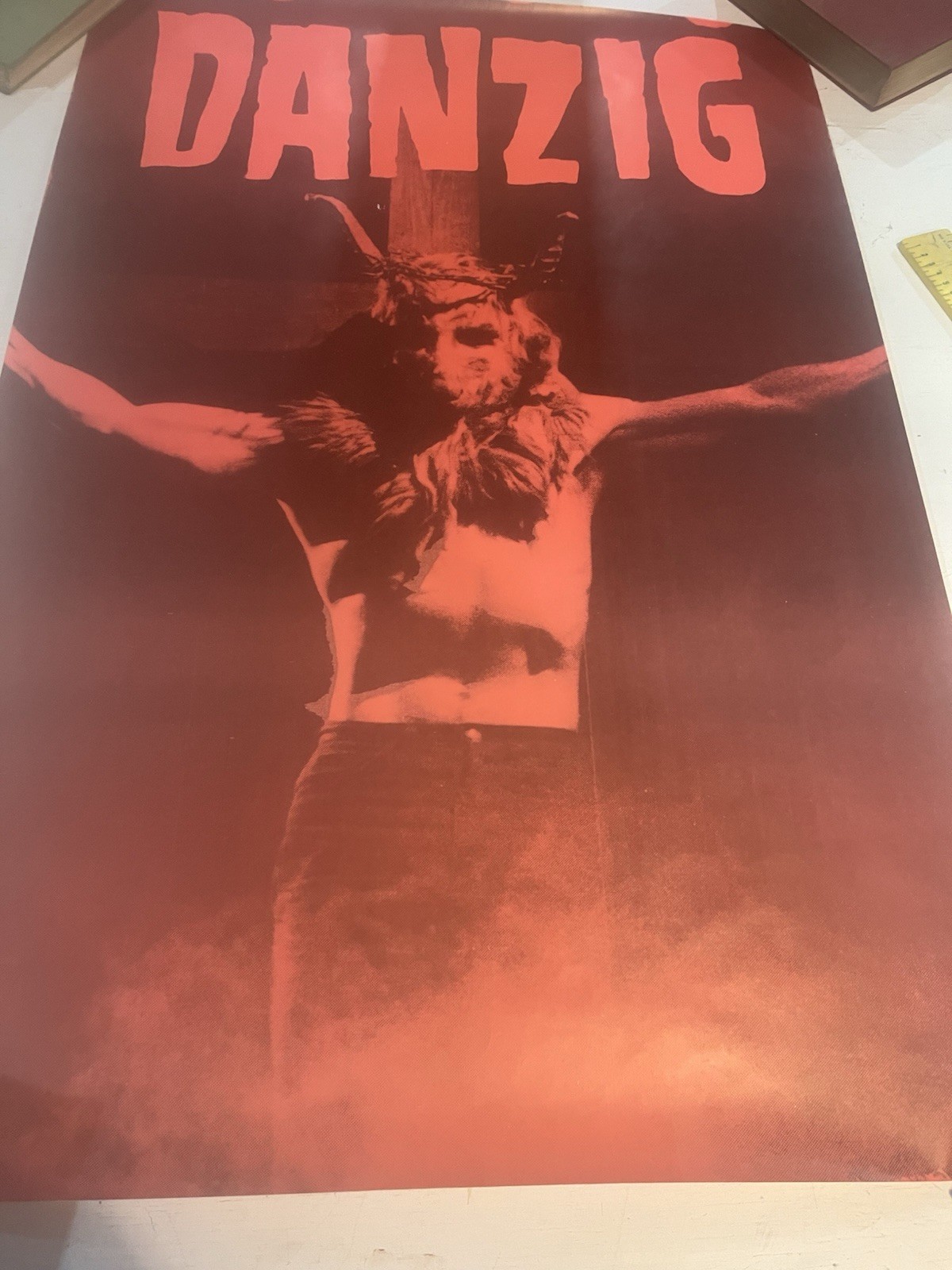 1990 Danzig Home Video Poster 34 By 24 1990 Danzig Home Video Poster 34 By 24