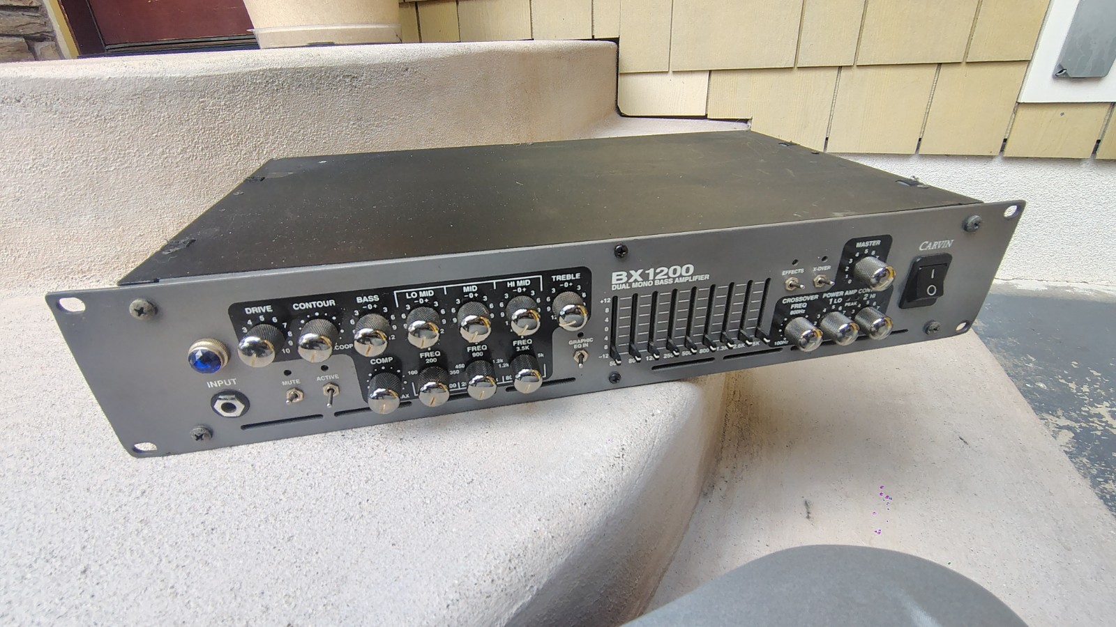 Carvin BX1200 – 1200 Watts of Chest-Thumping Low-End Power Rare Parts Untested Carvin BX1200 – 1200 Watts of Chest-Thumping Low-End Power Rare Parts Untested