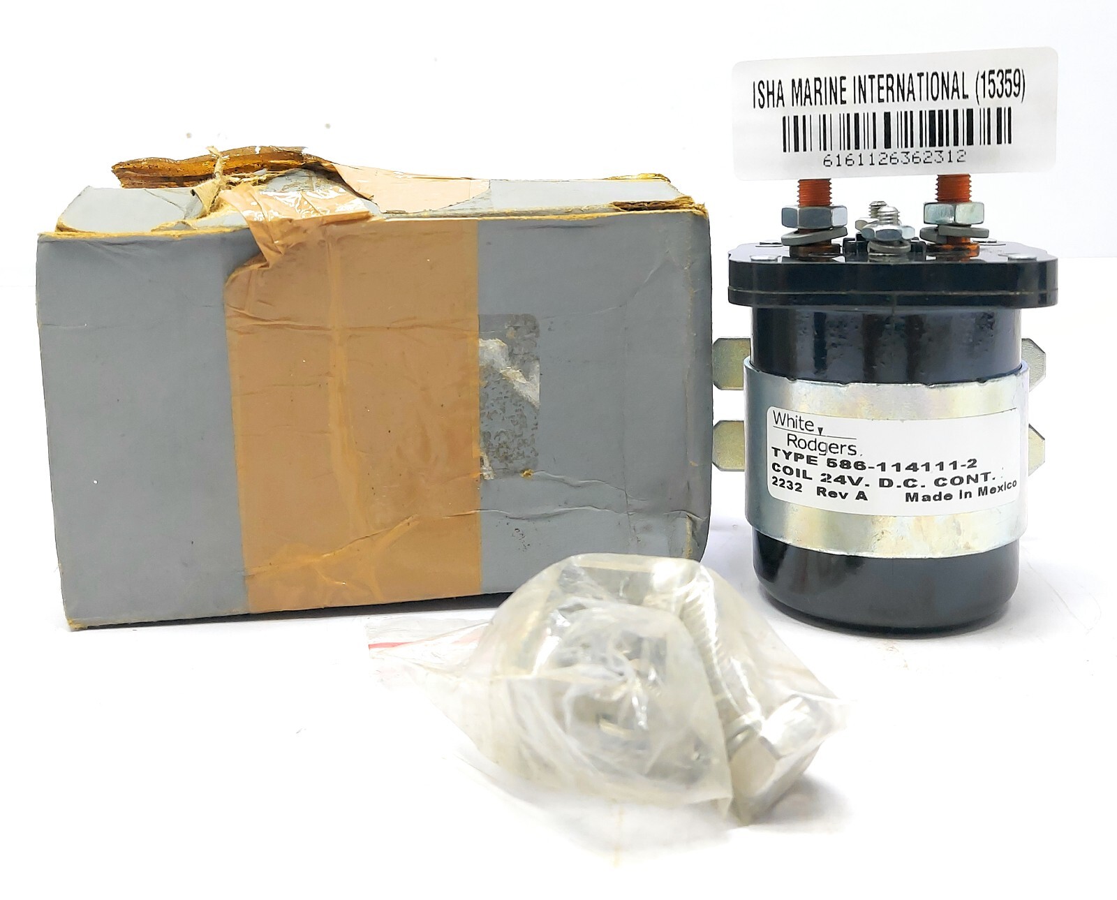White Rodgers 586-114111-2 VDC Isolated Coil White Rodgers 586-114111-2 VDC Isolated Coil