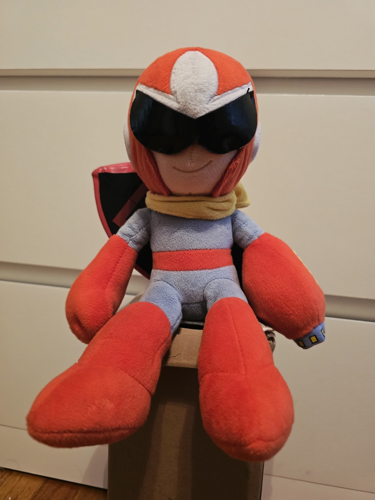 Sanei Capcom Mega Man All-Star Collection Proto Man Plush Little Buddy Sanei Capcom Mega Man All-Star Collection Proto Man Plush Little Buddy