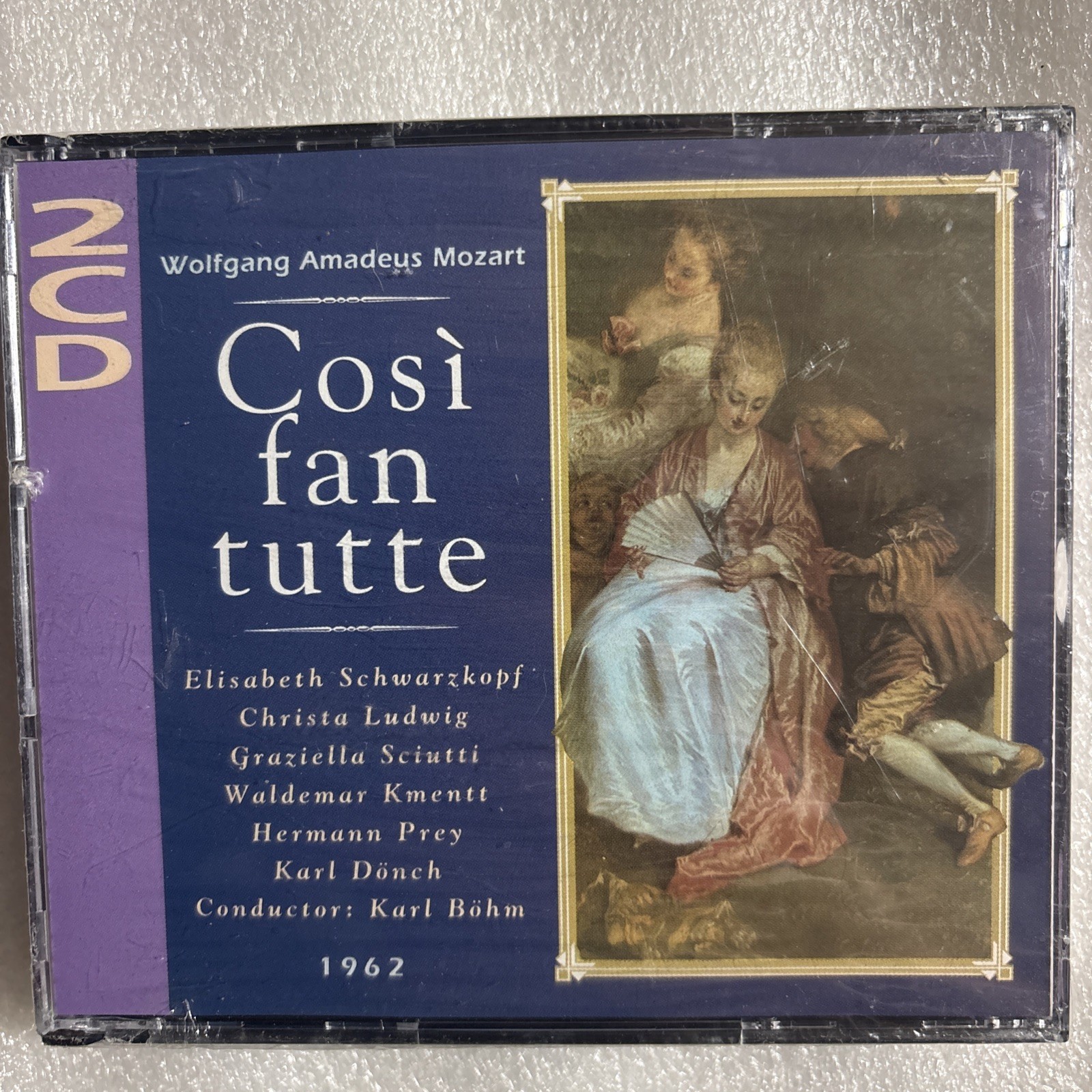 Mozart: Cosi Fan Tutte (CD, Jun-2013, 2 Discs, Gala Records) Portugal Import NEW