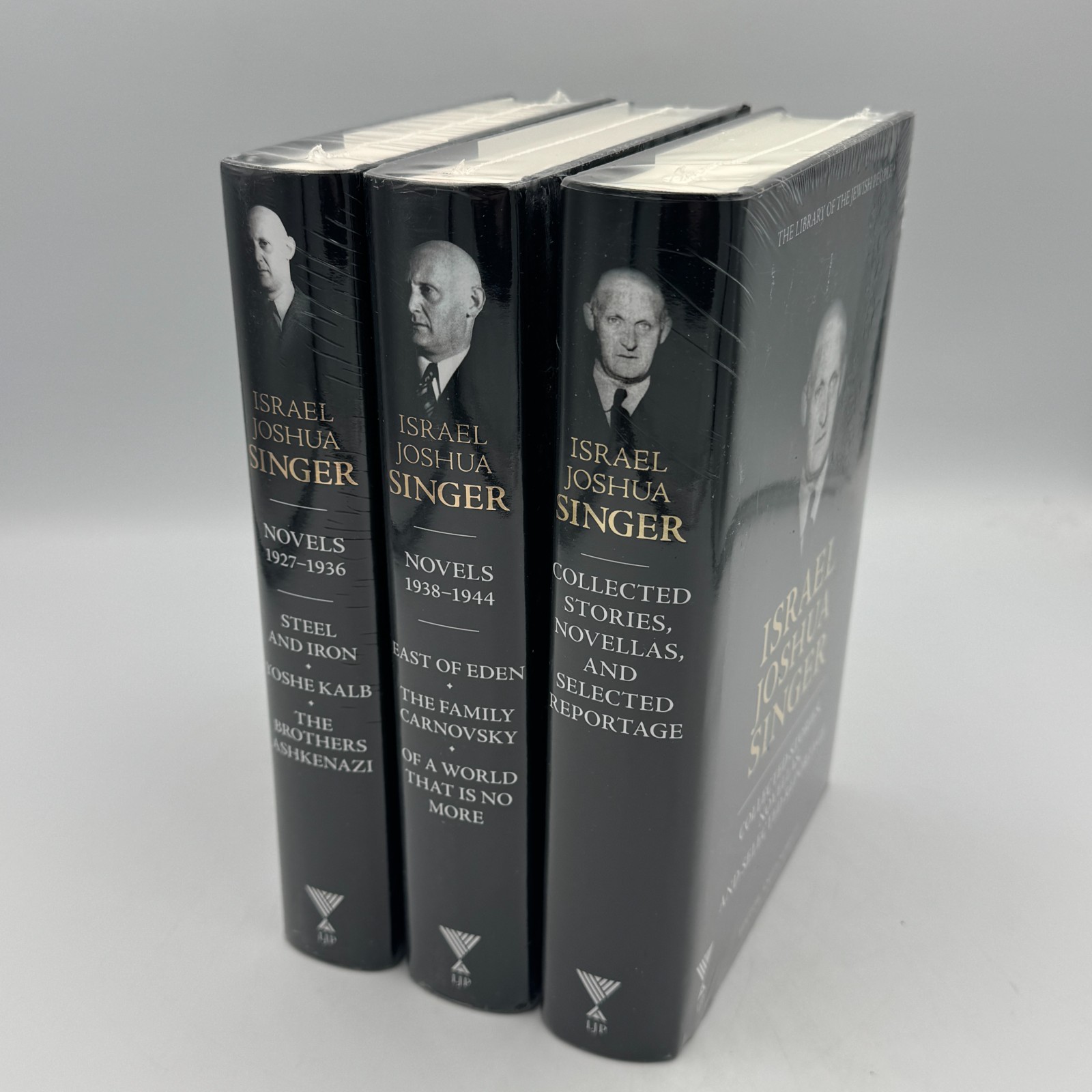 Israel Joshua Singer 3 Vol Set Collected Works Library of the Jewish People HC