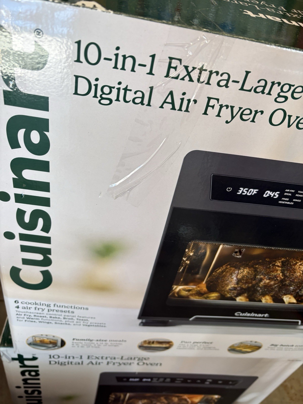 Cuisinart 10-in-1 Air Fryer Toaster Oven 26L XL Digital TOA-110 NEW UNUSED Cuisinart 10-in-1 Air Fryer Toaster Oven 26L XL Digital TOA-110 NEW UNUSED
