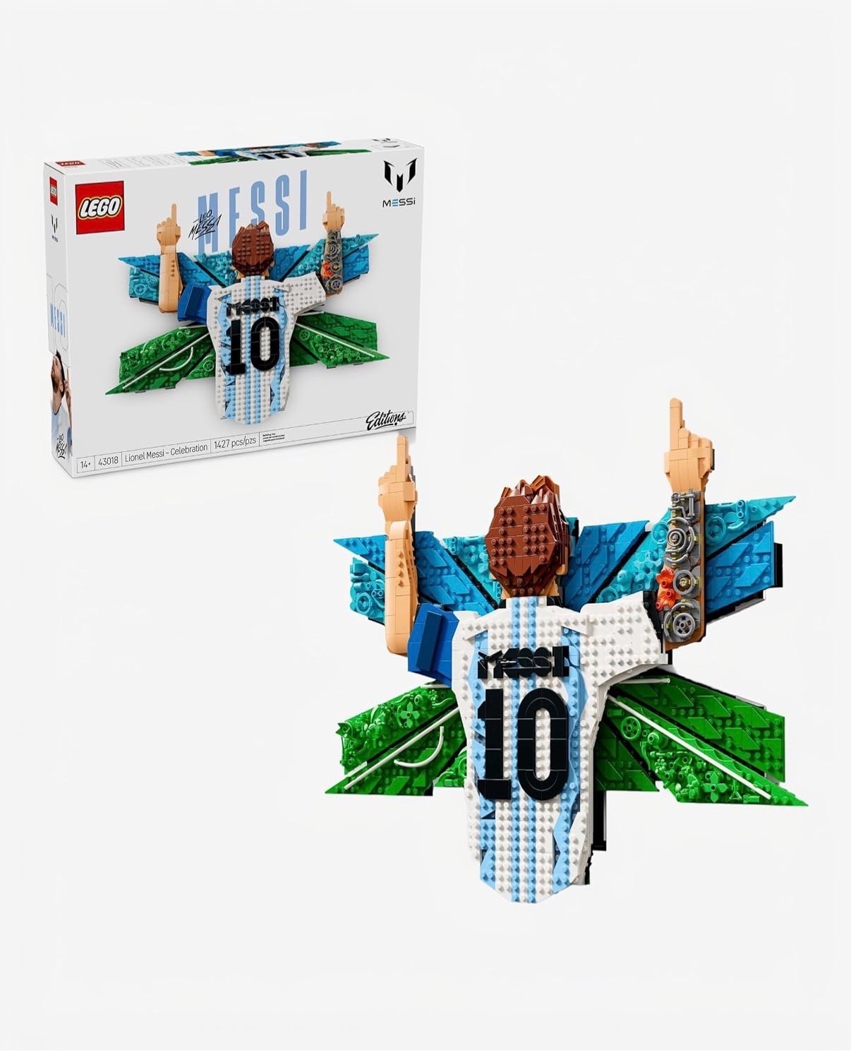 LEGO Editions Lionel Messi Celebration 43018 - 1,427 pcs New In Box