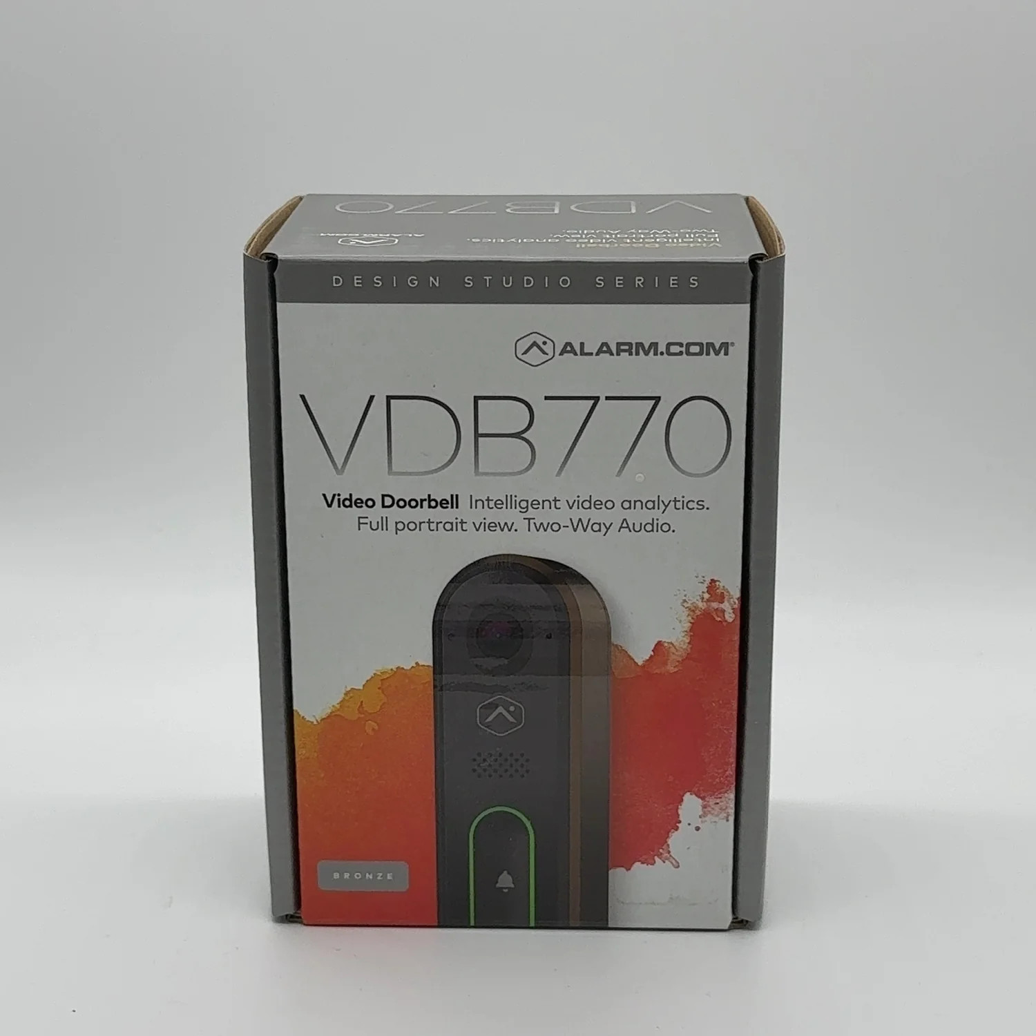 New ALARM.COM VDB770 Doorbell Camera Bronze ADC-VDB770