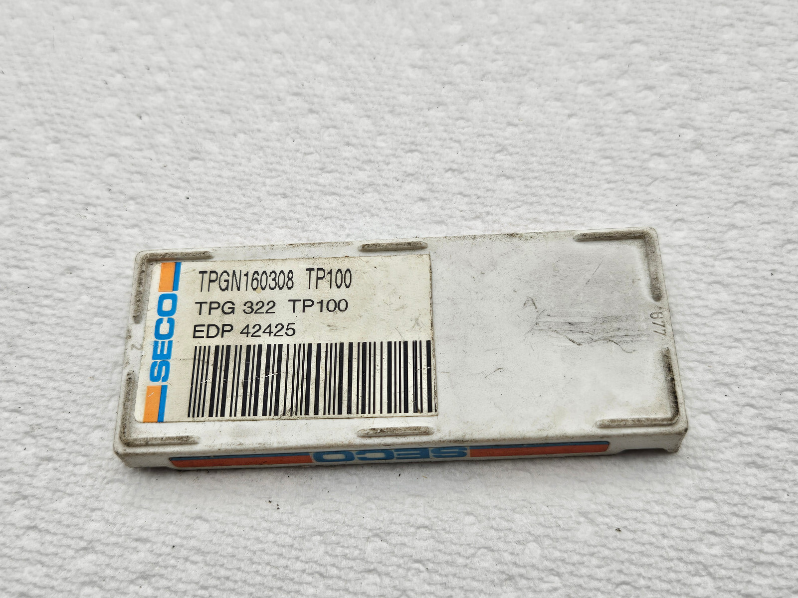 Seco Carboloy TPGN160308 TP100 Indexable Carbide Inserts TPG 322 (Qty 10) Seco Carboloy TPGN160308 TP100 Indexable Carbide Inserts TPG 322 (Qty 10)