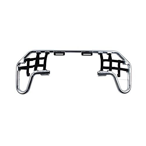 TUSK Comp Series Nerf Bars Silver with Black Webbing for Suzuki Z250 2004-2009