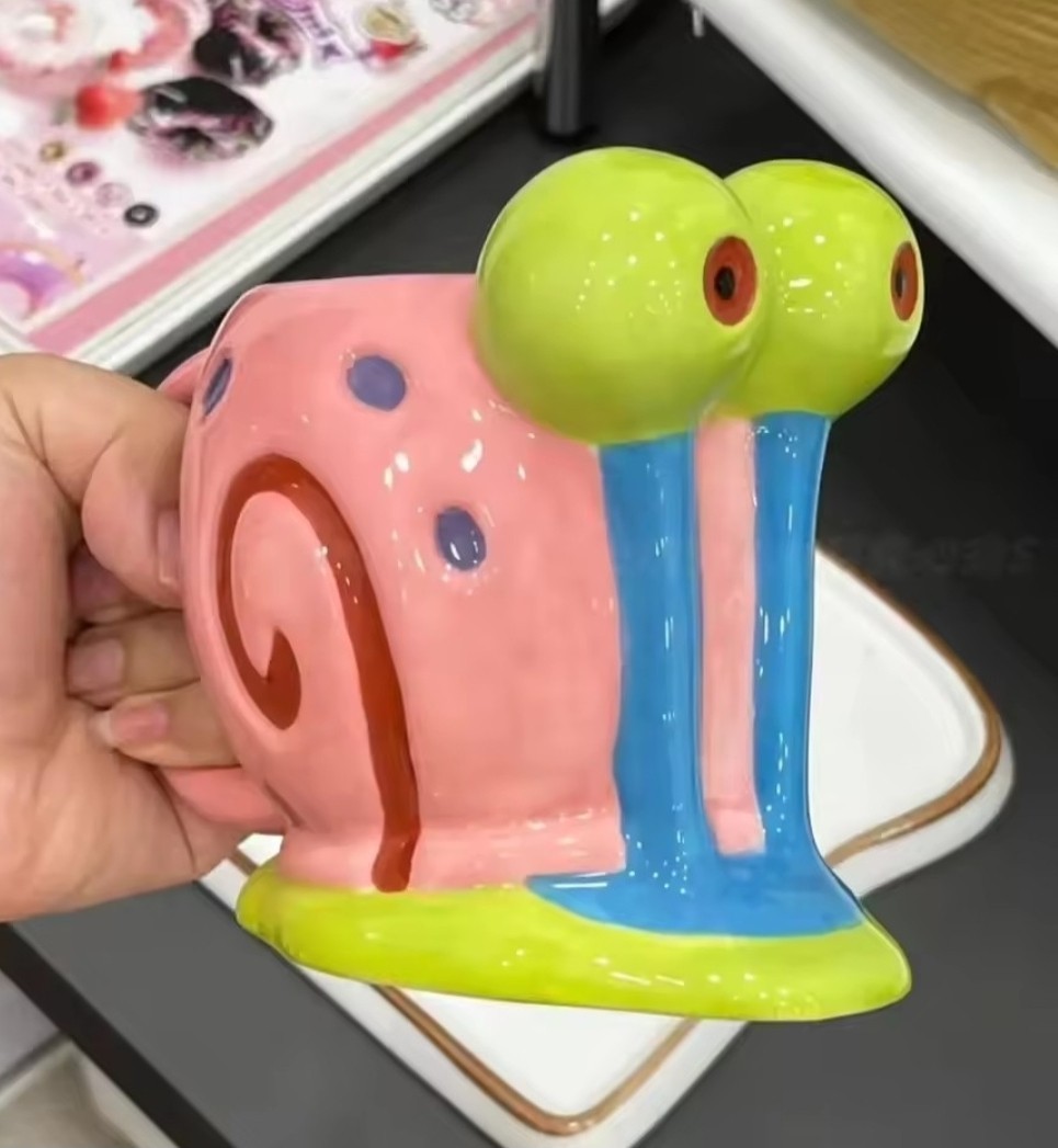 Spongebob Squarepants Gary The Snail High Quality Ceramic Coffee Tea Mug Cup 