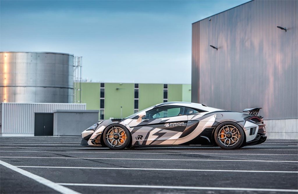 PD Wide Body Kit Front Bumper Diffuser  Fender Widening For McLaren 570S/540C