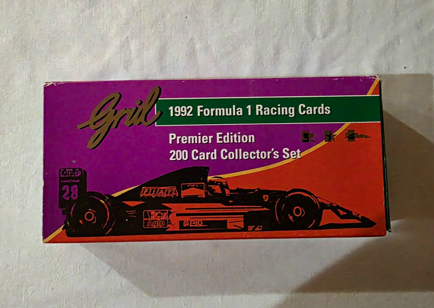 Vintage 1992 Formula 1 Racing Cards Premium Edition 200 Card Collector's Set Box Vintage 1992 Formula 1 Racing Cards Premium Edition 200 Card Collector's Set Box