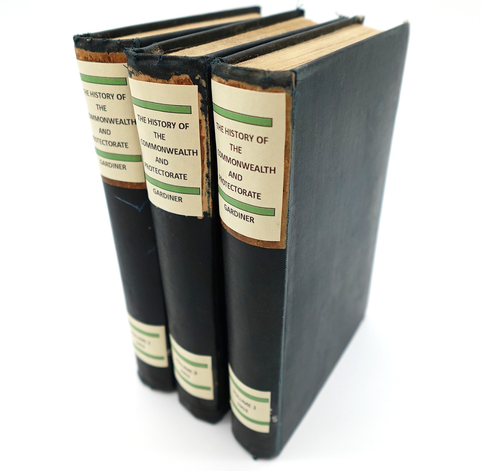 The History of the Commonwealth and Protectorate 1649-1656, Gardiner, 3 Volumes The History of the Commonwealth and Protectorate 1649-1656, Gardiner, 3 Volumes
