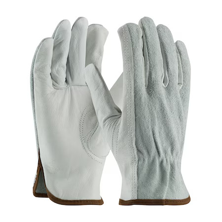 Pip 68-161Sb/L Leather Drivers Gloves, Cowhide, Shirred Slip-On, Keystone Pip 68-161Sb/L Leather Drivers Gloves, Cowhide, Shirred Slip-On, Keystone