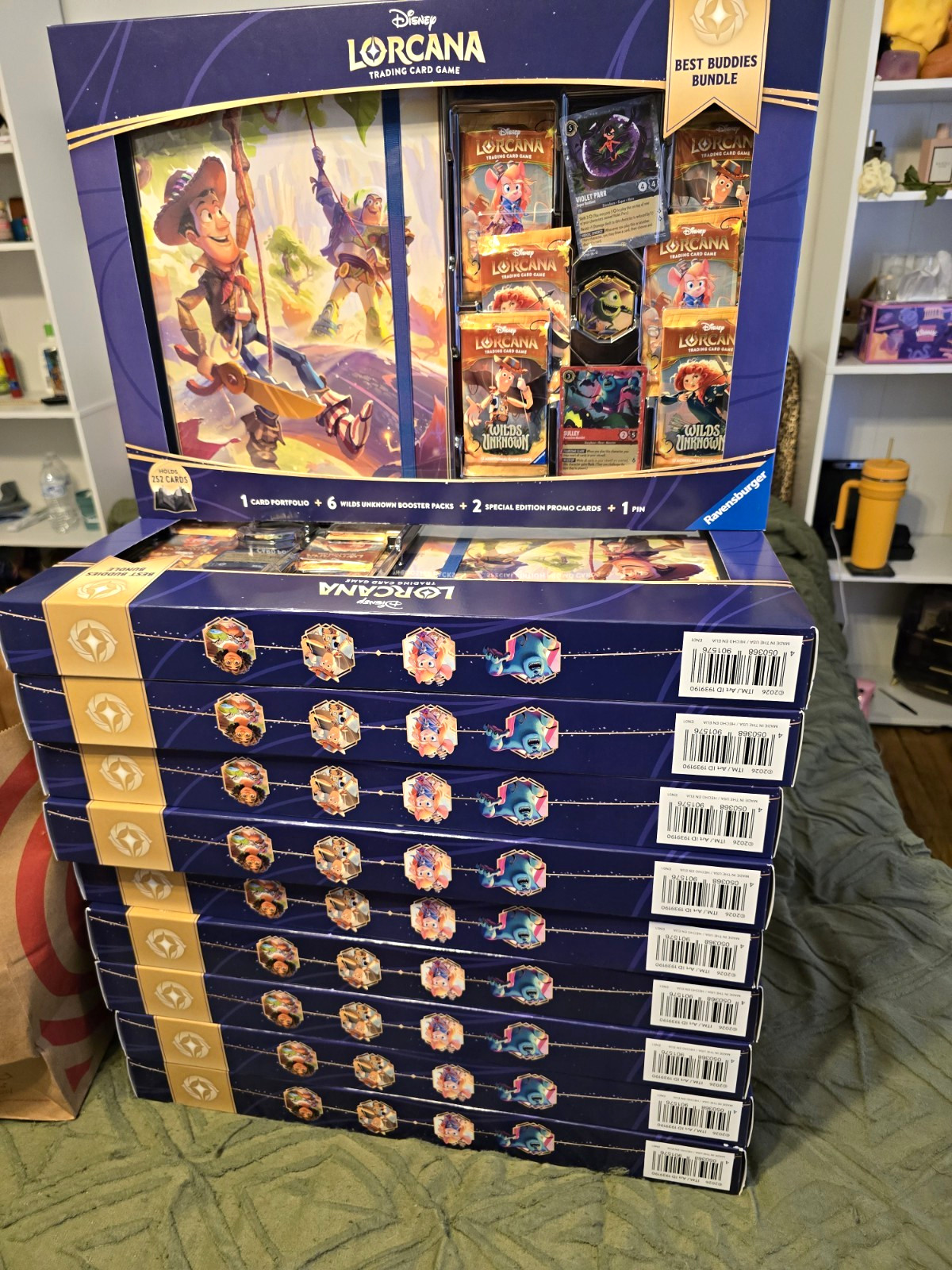 Disney Lorcana Ursula's Return Best Buddies Bundle 6 Boosters + 252 Binder Disney Lorcana Ursula's Return Best Buddies Bundle 6 Boosters + 252 Binder