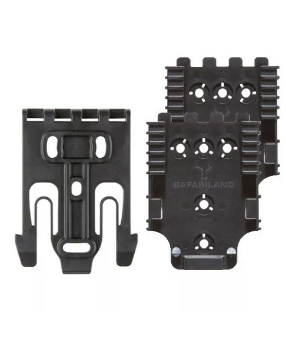 Safariland QLS QUICK-KIT Black Quick Lock w/ Two QLS22, NOT IMITATION