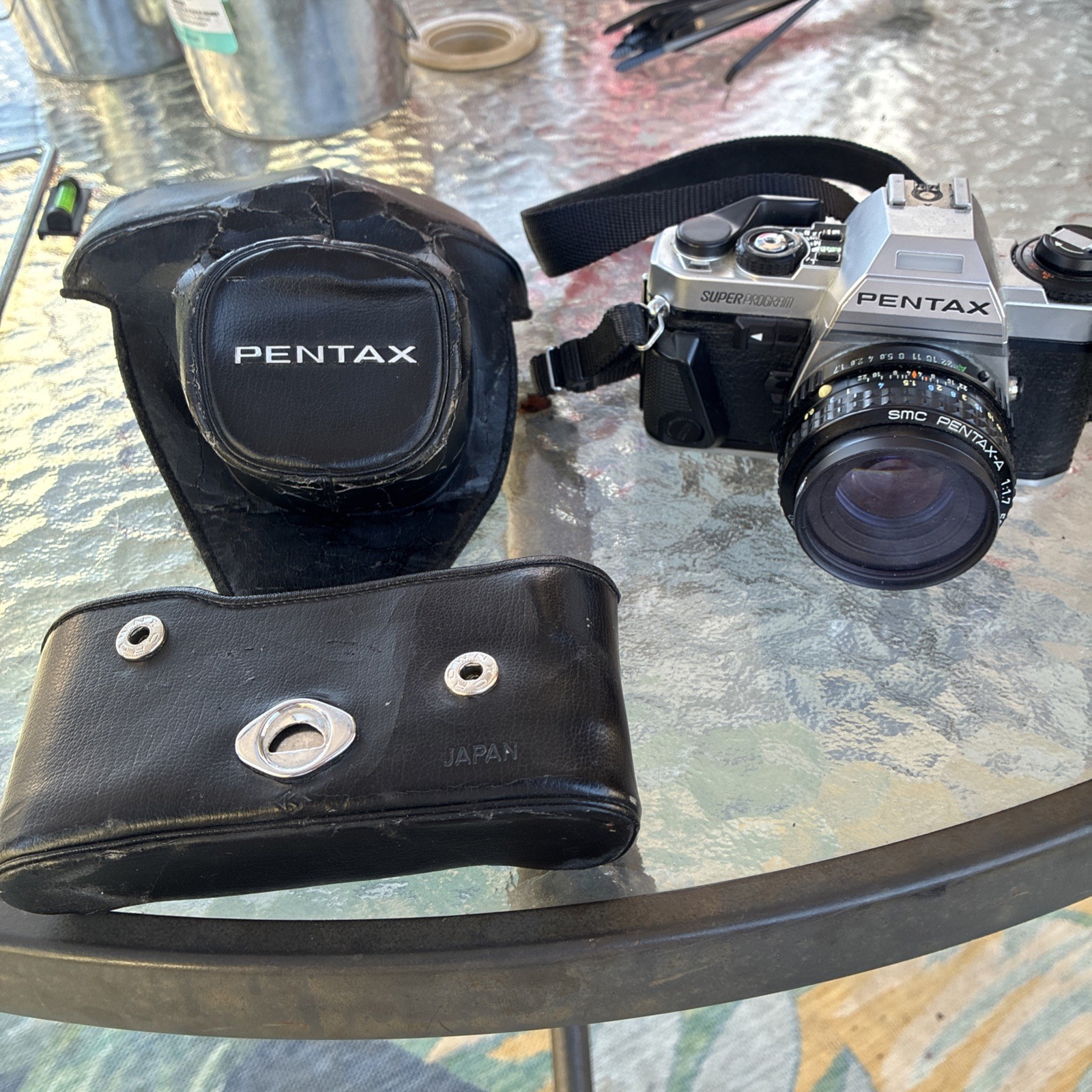 PENTAX Super Program 35mm Film Camera with 50mm Lens