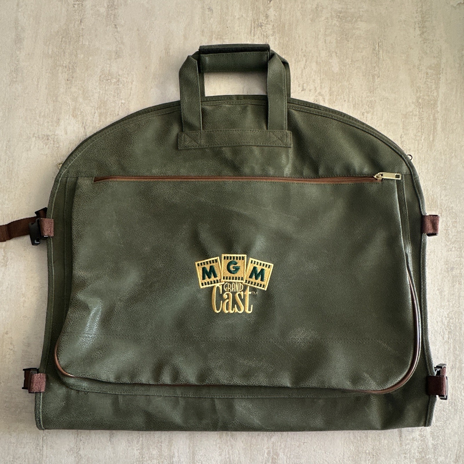 Rare Vintage MGM Grand Cast Member Vegas Casino Memorabilia 1990s Garment Bag Rare Vintage MGM Grand Cast Member Vegas Casino Memorabilia 1990s Garment Bag