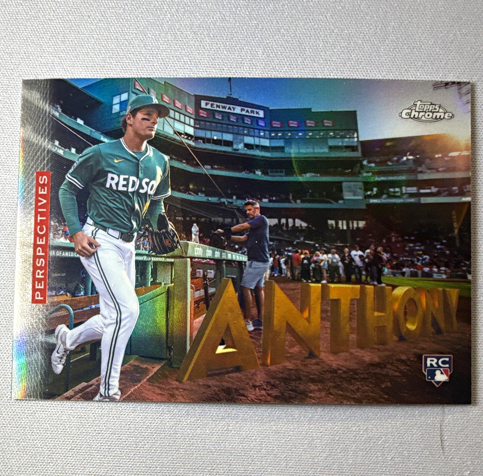 Topps Chrome 2026 Roman Anthony Boston Red Sox Perspectives RC P-2 Insert Topps Chrome 2026 Roman Anthony Boston Red Sox Perspectives RC P-2 Insert