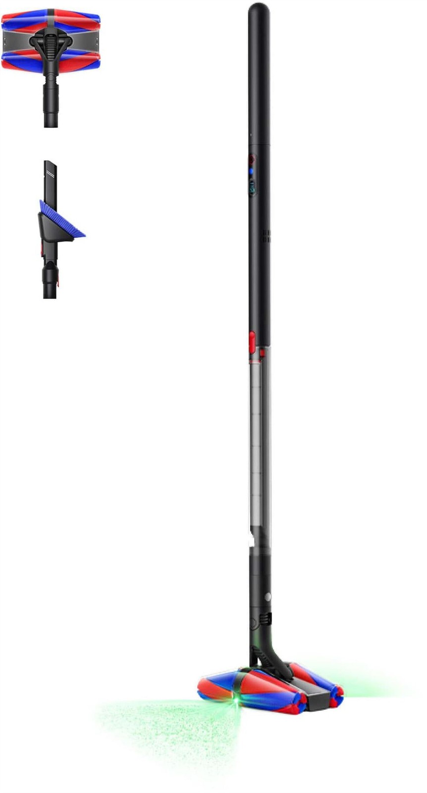 Dyson PencilVac Fluffycones Stick Vacuum Cleaner Dual Laser Ultra Slim Blk New Dyson PencilVac Fluffycones Stick Vacuum Cleaner Dual Laser Ultra Slim Blk New