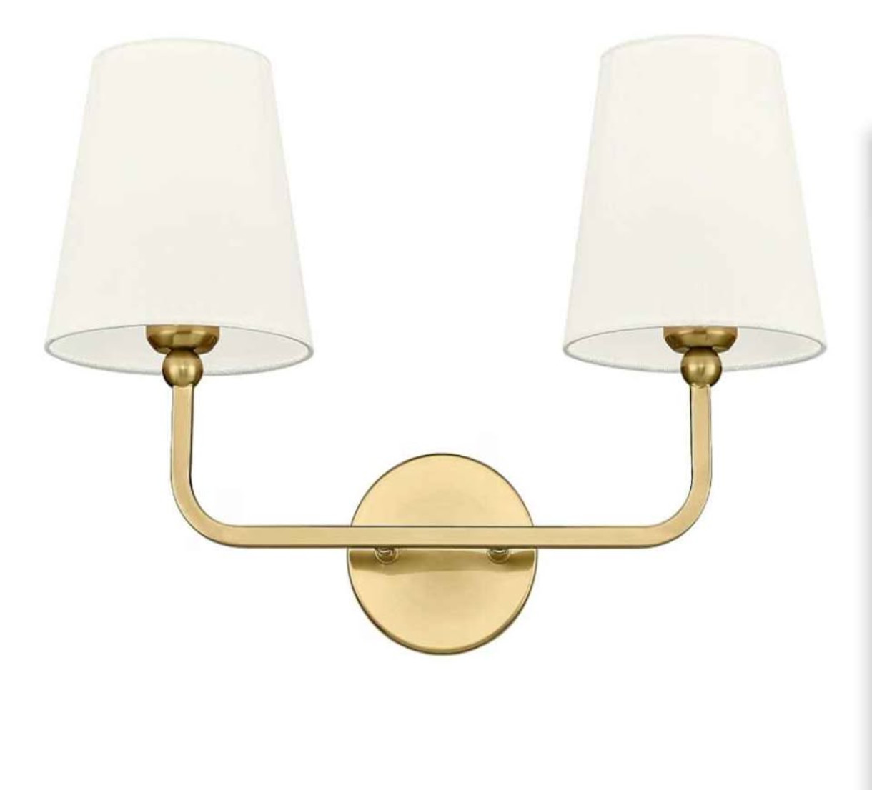 METWET 2 Light Bathroom Vanity/Hallway Light, Brushed 2-Light, 16.5\ METWET 2 Light Bathroom Vanity/Hallway Light, Brushed 2-Light, 16.5\
