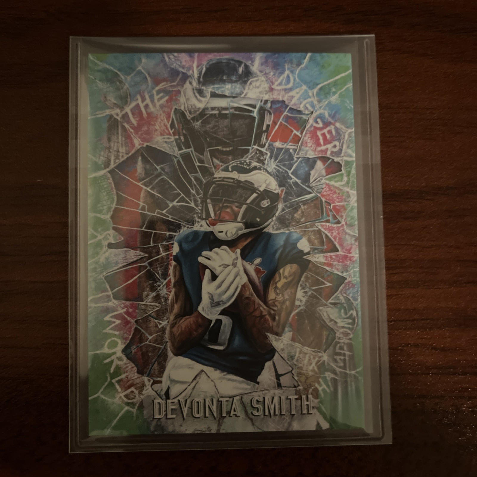 Devonta Smith 2025 Immortal Moments Spector Sports Art “The Dagger” /4059 Devonta Smith 2025 Immortal Moments Spector Sports Art “The Dagger” /4059