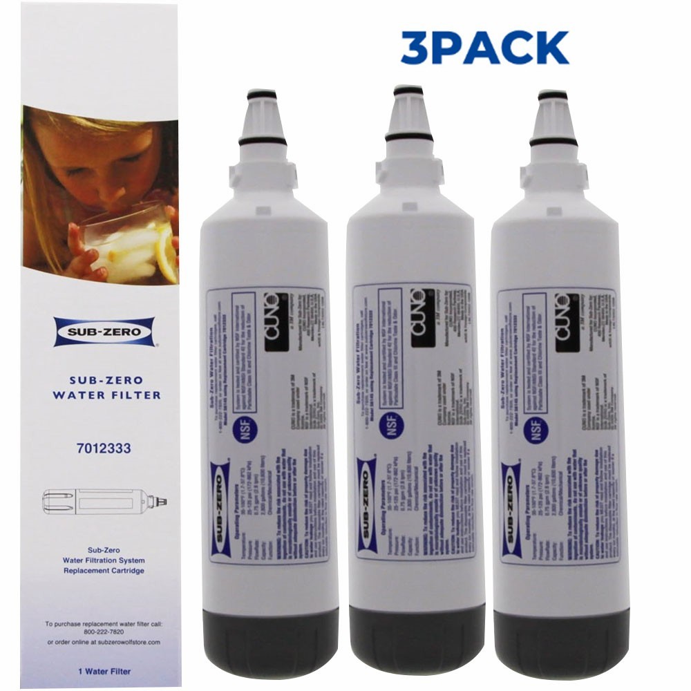 SUB-ZERO 7012333 Ice Maker Water Filter - 3 PACK, USA STOCK SUB-ZERO 7012333 Ice Maker Water Filter - 3 PACK, USA STOCK