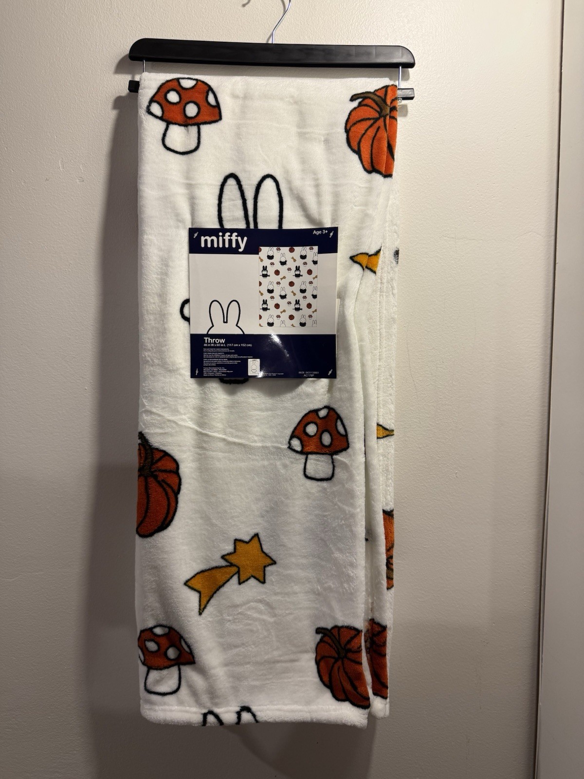 Miffy Halloween Throw Blanket 2026 Miffy Halloween Throw Blanket 2026
